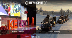 Desktop Screenshot of hemispheredestinations.com